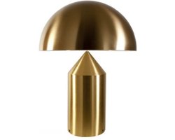 Oluce Atollo Goud Tafellamp | Verlichting - Decoratie - Interieur - Retro - Lamp - 50 cm Hoog - Modern