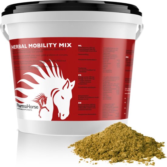 Herbal Mobility Mix paard 1000 gram Herbal Mobility Mix paard 1000 gram
