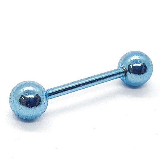 Tong Piercing - Blauw