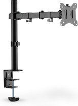 DIGITUS Monitorhalterung - Tischklemme - 1 Monitor - Bis 32 Zoll - Bis 8 kg - VESA 75x75, 100x100 - Schwarz