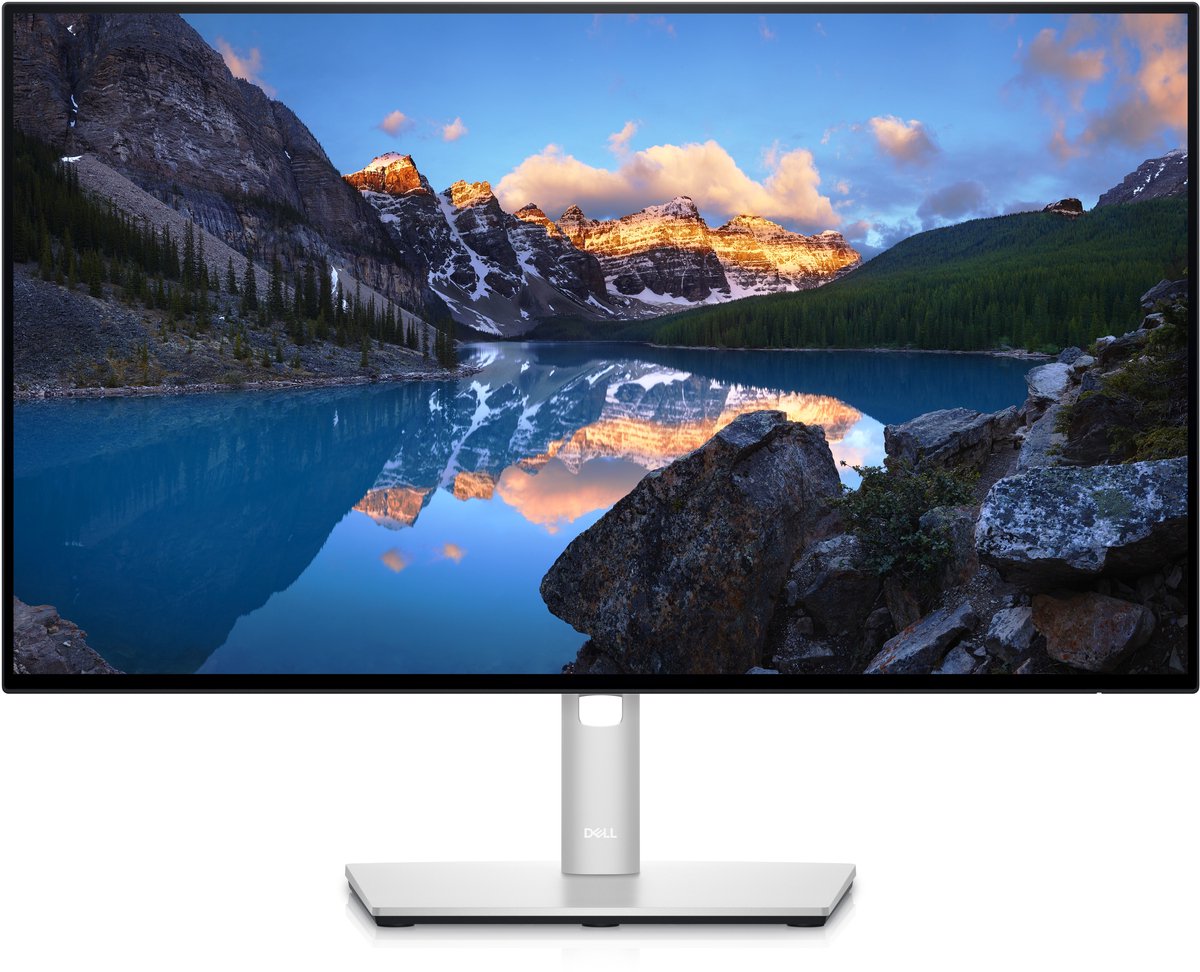 DELL UltraSharp U2422HE 61 cm (24") 1920 x 1080 Pixels Full HD LCD Zwart, Zilver