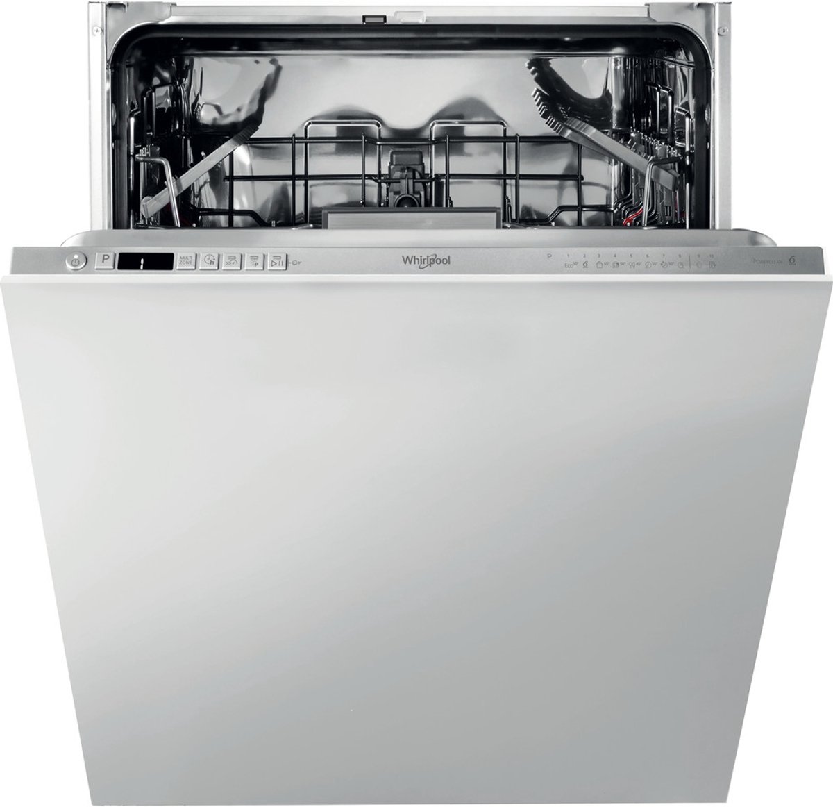 Whirlpool vaatwasser (inbouw) WIO 3T141 PES (RVS)