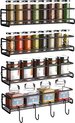 Spice rack kruidenrek rek voor bewaren van kruidenpotten kruidenorganiser