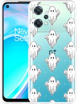 Cazy Hoesje geschikt voor OnePlus Nord CE 2 Lite - Spookjes