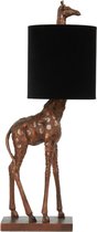 Light & Living Tafellamp Giraffe - Antiek Koper/Zwart - 26x16x61cm - Modern