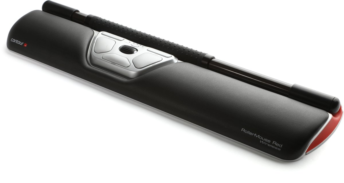 Contour Design RM-RED-WL muis 2800 DPI Zwart