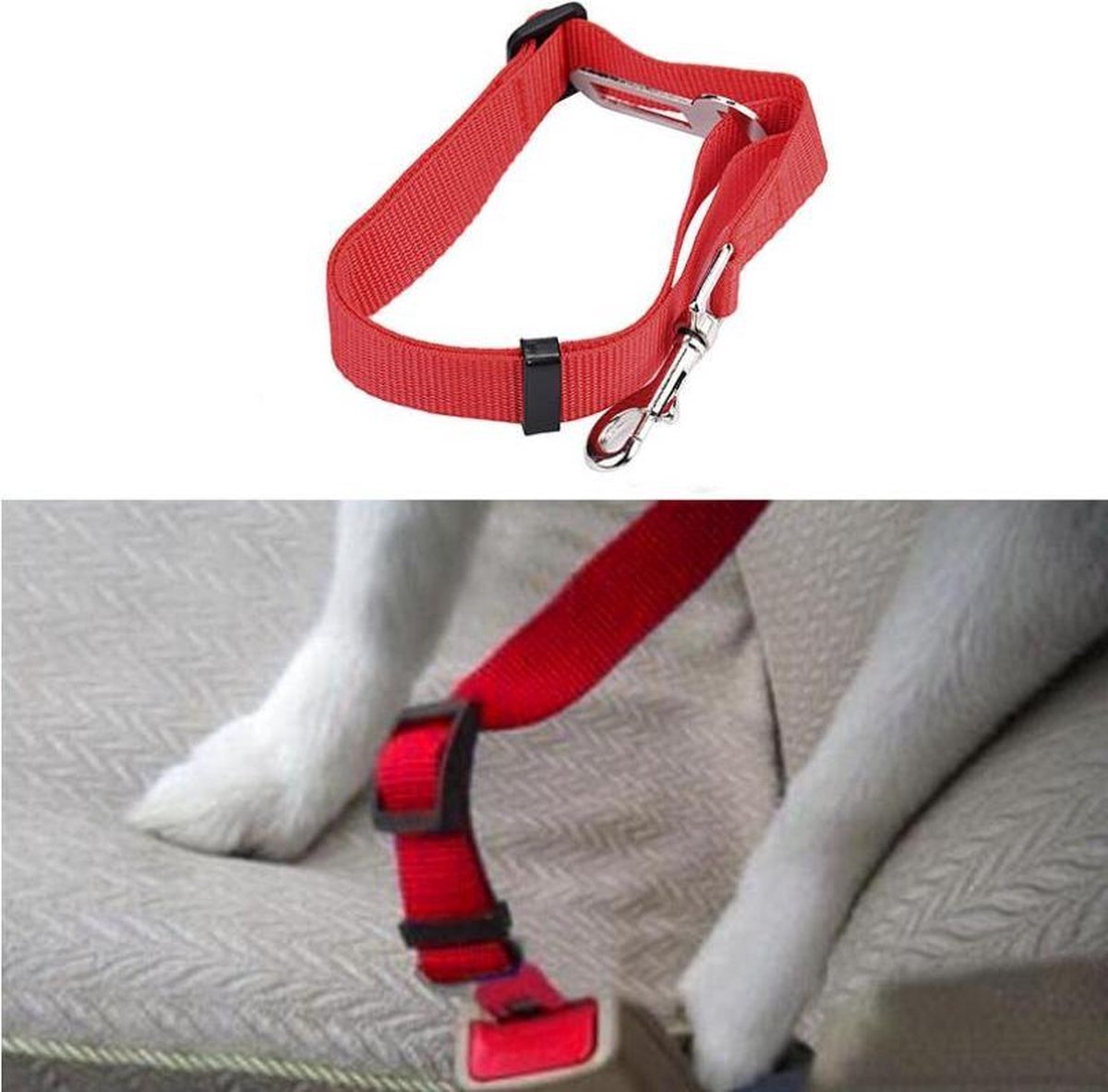 Hondengordel Voor In De Auto I Verstelbaar I Veiligheidsgordel Hond I Gordel Hond Auto I Rood Hondengordel Voor In De Auto I Verstelbaar I Veiligheidsgordel Hond I Gordel Hond Auto I Rood