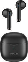 Draadloze in-ear oordopjes - earbuds - USAMS IA04 - Bluetooth 5.0 - USB-C - Mini TWS draadloze koptelefoon met oplaadcase - Zwart
