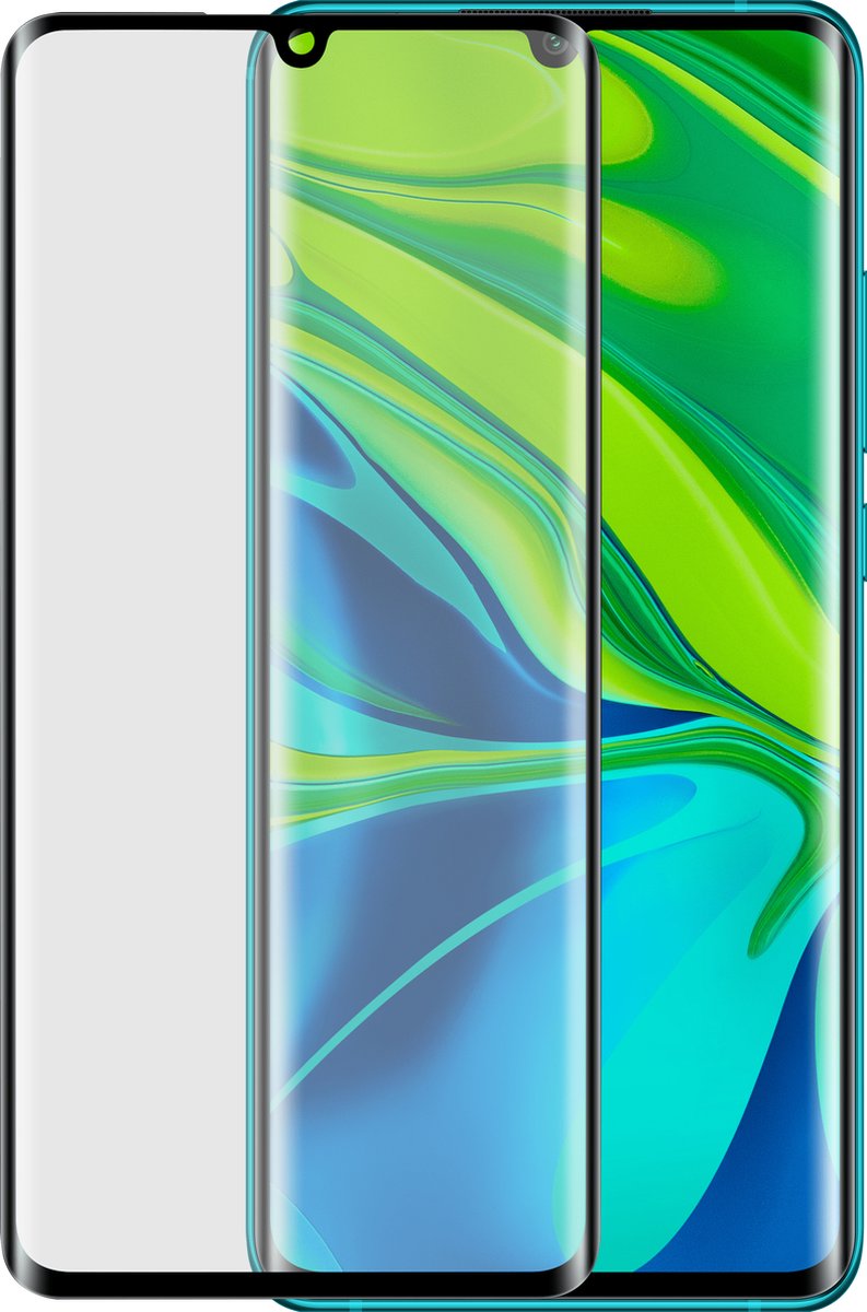 Azuri Tempered Glass Screenprotector voor de Xiaomi Mi Note 10 (Pro)