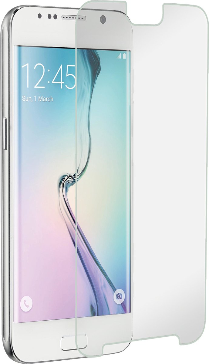 BeHello Tempered Glass Screenprotector voor Samsung Galaxy S6 - Glanzend Transparant