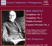 Felix Weingartner - Great Conductors: Beethoven (CD)