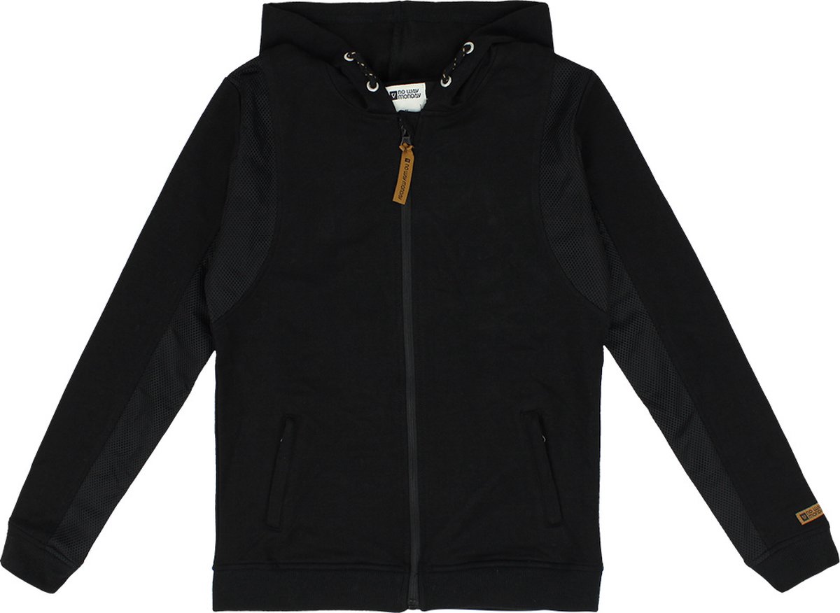 No Way Monday jongens vest Black