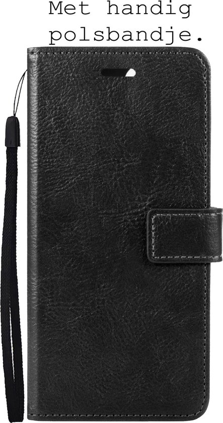 Coque pour iPhone 14 Plus Case Bookcase Cover Flip Case Book Cover avec protection d'écran - Coque pour iPhone 14 Plus Case Book Case Case - Zwart