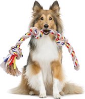 Nobleza Hondentouw - Hondenspeelgoed - Flostouw hond - Trektouw hond - Speeltouw hond - 53 cm