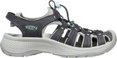 Keen Astoria West Leather Dames Wandelsandalen Magnet/Vapor | Grijs | Leer | Maat 38.5 | K1026150