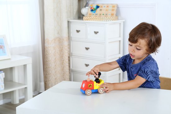 Disney Mickey Mouse Houten Speelgoed Trein TY633 van Disney — afbeelding 2