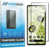 Mobigear Screenprotector geschikt voor Google Pixel 6a Glazen | Mobigear Premium Screenprotector - Case Friendly - Zwart