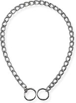 Topmast Slip Necklace Original - Collier pour Chien - Argent - 80 cm - 4.0 mm - Collier Slip - Pour Chiens
