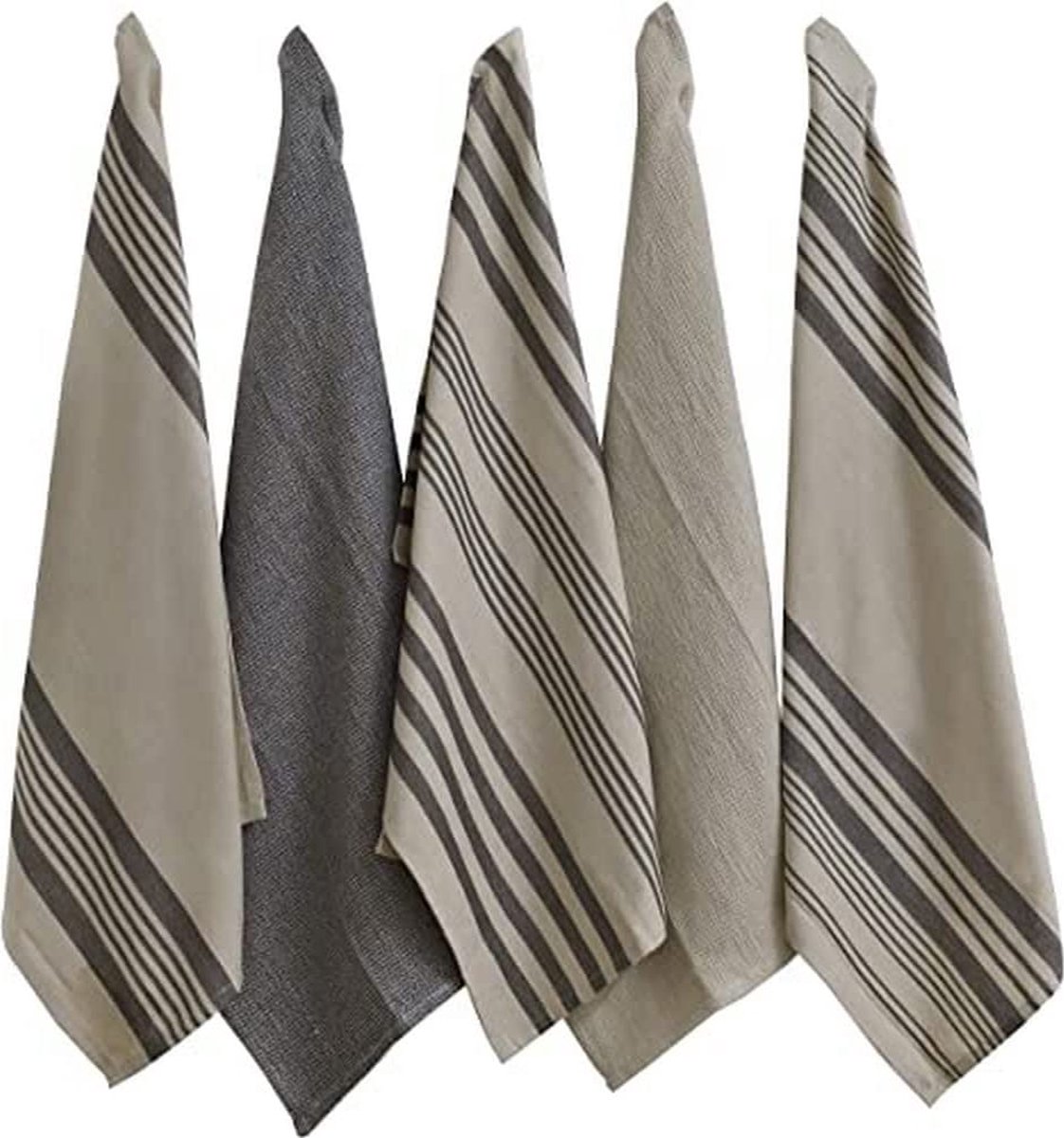 Keukendoek Gebreid Zwart Keukendoek Gebreid Zwart