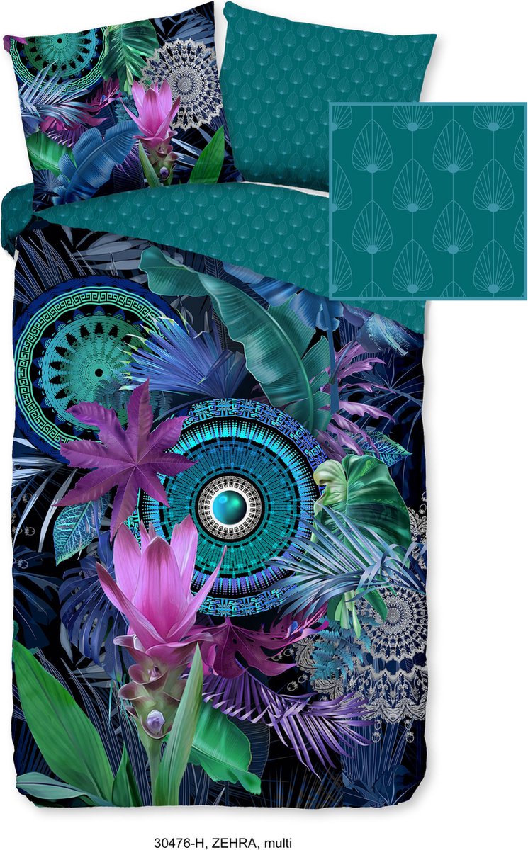 HIP Dekbedovertrek "Zehra" - Multi - (200x200/220 cm)