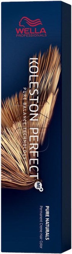 Wella Koleston Perfect Me+ Pure Naturals 9/01 Blond très Clair Naturel Cendré 60ml