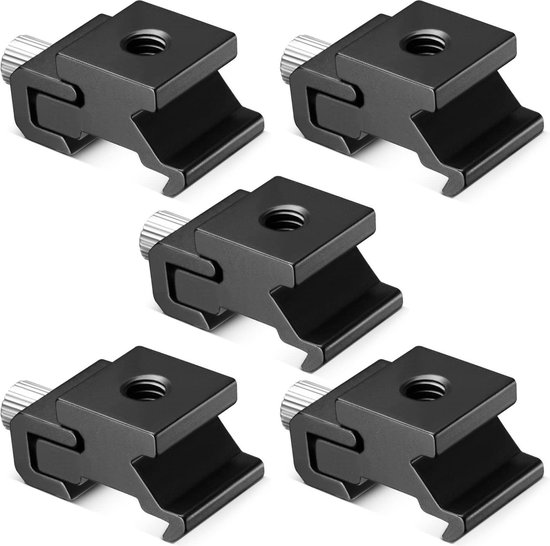 Neewer® Black Metal Cold Shoe Flash Stand Adapter Met 1/4inch 20