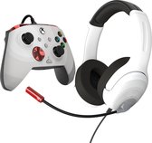 PDP Gaming PDP Wired Rematch Controller + Airlite Headset - Radial White (Xbox Series X)