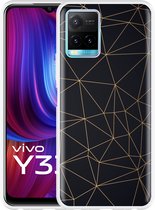 Vivo Y33s Hoesje Luxury - Designed by Cazy