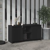 Prolenta Premium - Tv-meubel 102x37,5x52,5 cm spaanplaat zwart