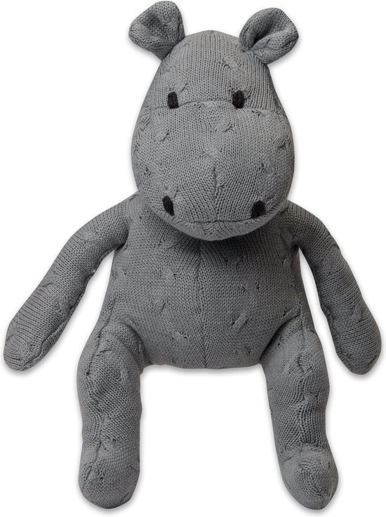 Baby's Only Knuffel nijlpaard Cable - Knuffeldier - Baby knuffel - Grijs -  35 cm -... | bol.com