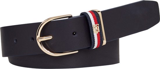 Tommy Hilfiger - TH timeless 3.5 corp - dames riem - space blue - TW100