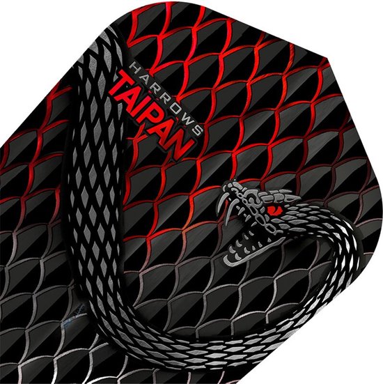Harrows Taipan Dartflights - Rood van Harrows — afbeelding 3
