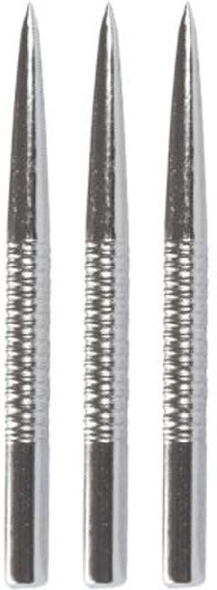 Winmau Silver Effect Ringed Dartpunt - 32mm