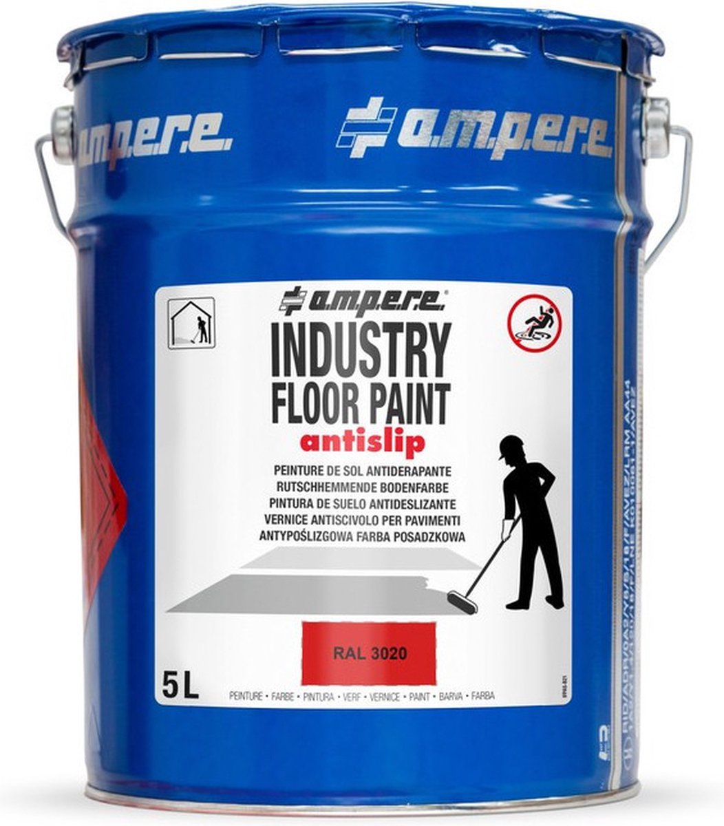 Ampere Industry Floor Paint antislip verf - 5 liter