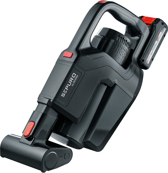 Severin HV 7187 aspirateur balai et balai électrique Sac à poussière 1 L 450 W Noir