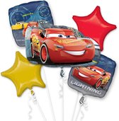 Amscan - Disney Cars - Folie ballon - Set van 5 stuks - Leeg.
