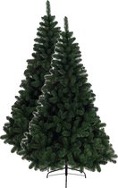 Kunstbomen/kunst kerstbomen - set van 2x stuks - groen - 150 cm