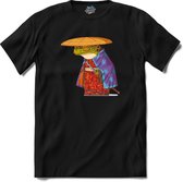 Meester Samurai Kikker T-Shirt Heren / Dames Dieren Shirt