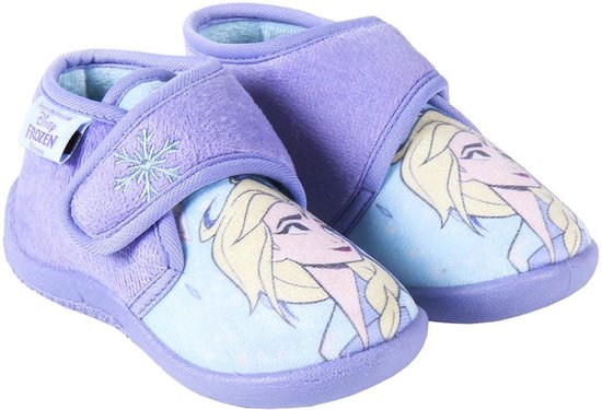 Disney Frozen 2 Pantoufles Fermetures velcro Flocon de Neige