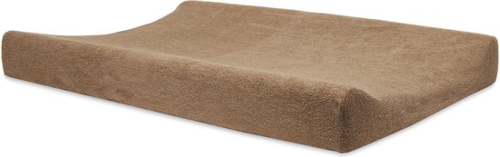 Jollein Aankleedkussenhoes Badstof 50x70cm Caramel/Biscuit (2pack) — afbeelding 3