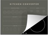 KitchenYeah® Inductie beschermer 65x52 cm - Maatbeker - Maatlepel - Handleiding - Keuken - Koken - Kookplaataccessoires - Afdekplaat voor kookplaat - Inductiebeschermer - Inductiemat - Inductieplaat mat