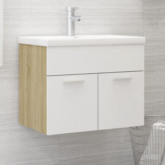 Wandspiegel - Zonsopgang - Eiken fineer / Eiken plankje - Medium ø 40 cm - RM Design - Handig Cadeau