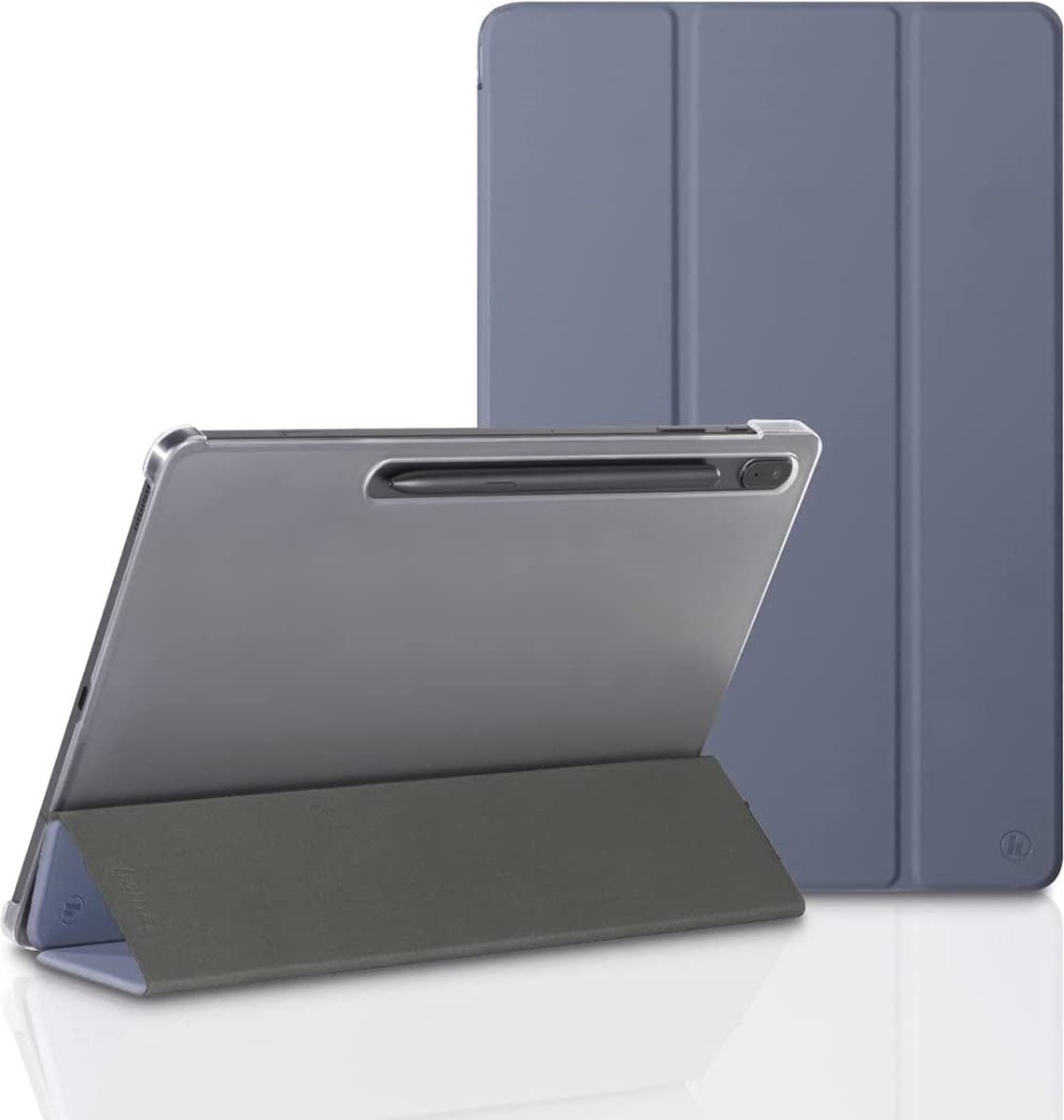 Phreeze Tri-Fold Hoes - Geschikt voor Samsung Galaxy Tab S8 Case - 11 Inch - Tri Fold Standaard Hoes - Paars - SM-X700, SM-X708