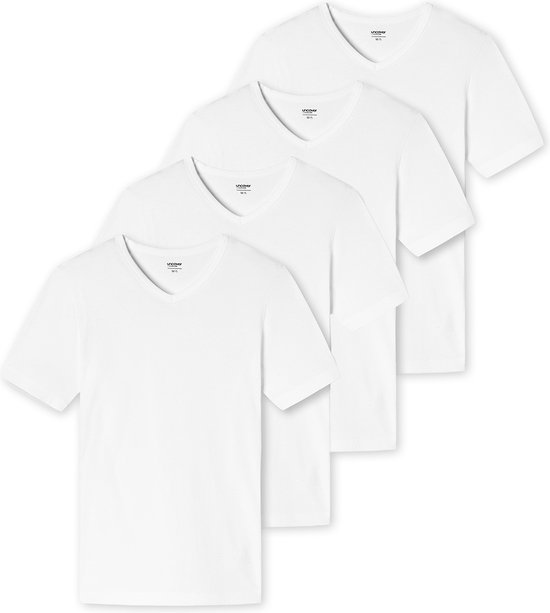 uncover by Schiesser de 4 T-shirts homme Basic
