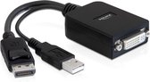 Bol.com Delock - Actieve DisplayPort naar DVI Beeldscherm Adapter - zwart aanbieding