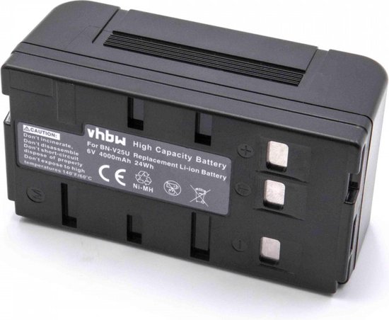 Batterie remplace JVC BN-V65U, BN-V50U, BN-V25U, BN-V22U pour caméscope Batterie remplace JVC BN-V65U, BN-V50U, BN-V25U, BN-V22U pour caméscope