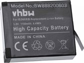 Batterie de caméra compatible avec Insta360 ONE X - remplace PL903135VT / 1150 mAh