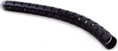 Tuyau de câble mangeur de câble Kang Yang avec outil de laçage - 25 mm / 20 m / noir
