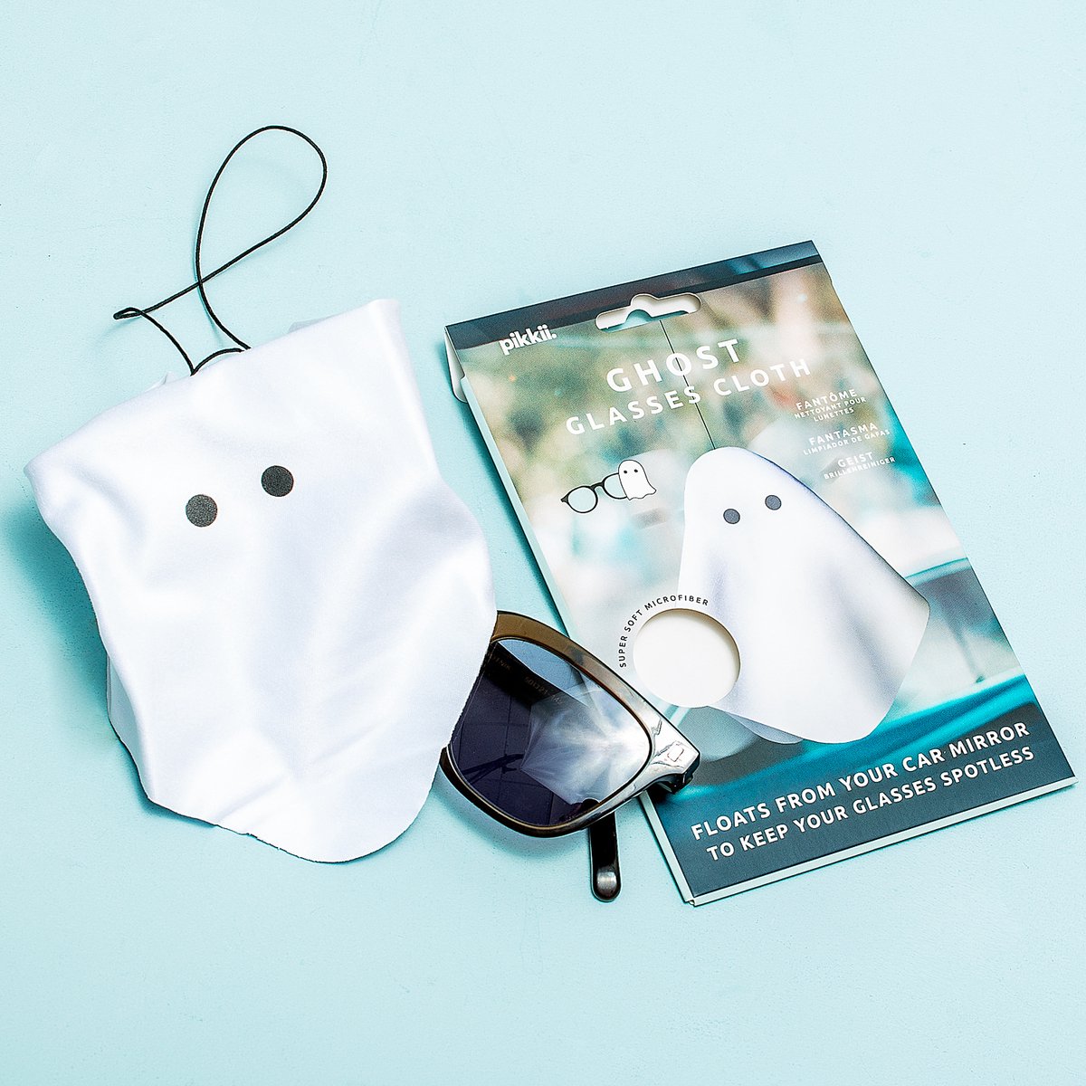 Goedkoopste Pikkii Microfiber schoonmaakdoekje - Spookje