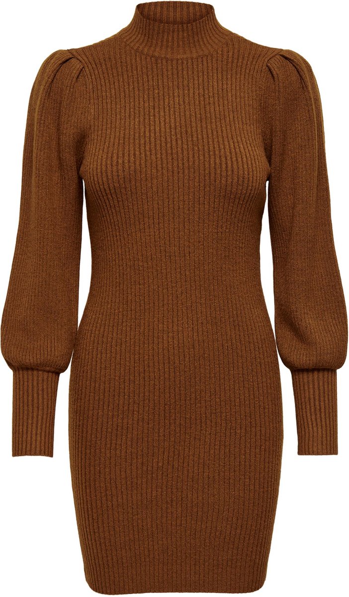 ONLY - ONLKATIA LIFE L/S DRESS KNT NOOS - Dames - Maxi jurken